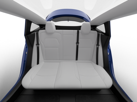 Tesla Model 3 Plus 2026 HQ Modelo 3D