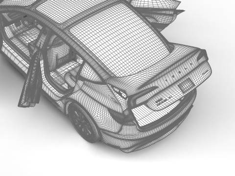 Tesla Model 3 Plus 2026 HQ Modelo 3D