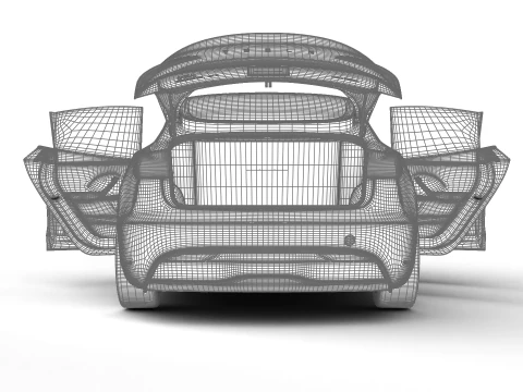 Tesla Model 3 Plus 2026 HQ 3D Model