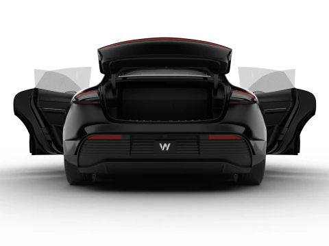 Porsche Taycan Black Edition 2026 Genel Merkez 3D Model