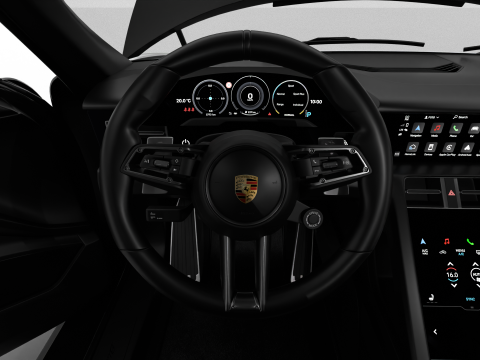 Porsche Taycan Black Edition 2026 HQ 3D Model