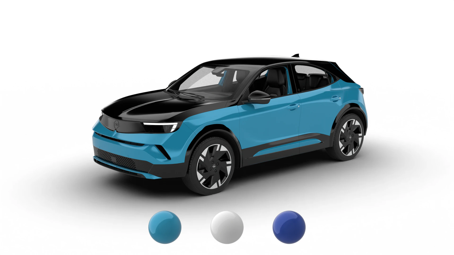 Opel Mokka 2025 3D Model .c4d .max .obj .3ds .fbx .stl .blend
