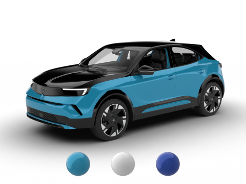 Opel Mokka 2025 3D Модель