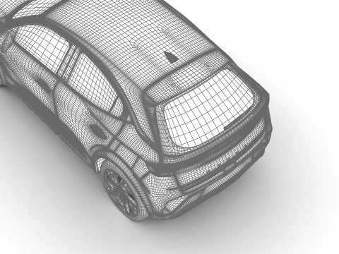 Opel Mokka 2025 3D Model
