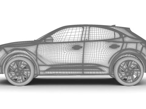 Opel Mokka 2025 3D Model