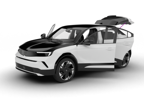 Opel Mokka HQ 2025 3D Model