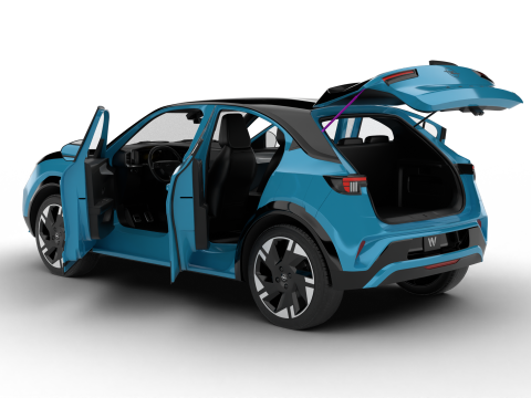 Opel Mokka HQ 2025 3D Model