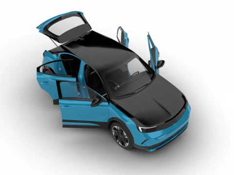 Opel Mokka HQ ​​2025 Modelo 3D