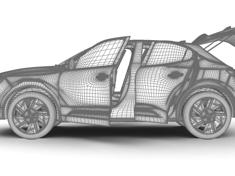 Opel Mokka HQ 2025 3D Model