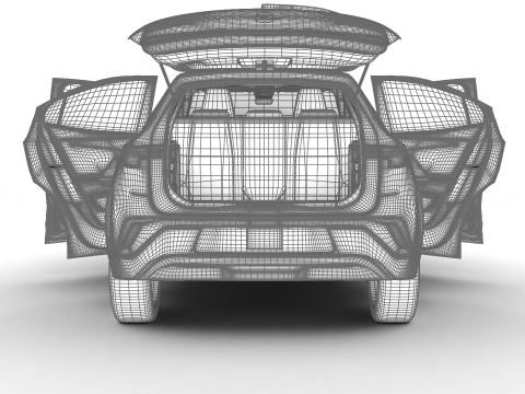 Opel Mokka HQ 2025 3D Model