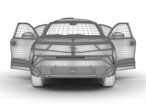 Opel Mokka HQ 2025 3D Model
