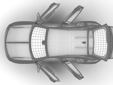 Opel Mokka HQ 2025 3D Model