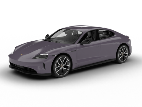 Porsche Taycan 4 Black Edition 2026 Model 3D