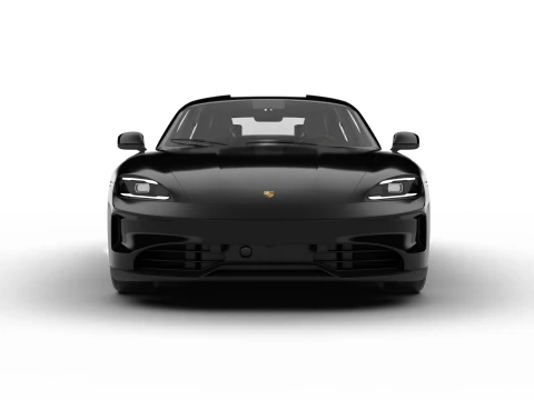 Porsche Taycan 4 Black Edition 2026 3D Model