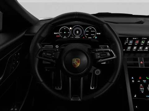 Porsche Taycan 4 Black Edition 2026 3D Model