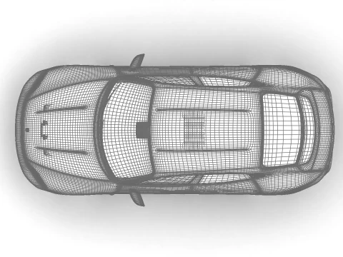 Porsche Taycan 4 Black Edition 2026 3D Model