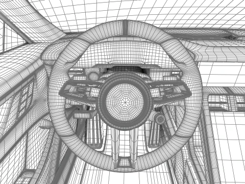 Porsche Taycan 4 Black Edition 2026 3D Model