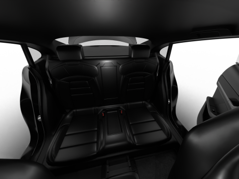 Porsche Taycan 4 Black Edition 2026 HQ Modelo 3D