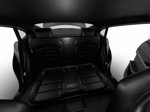 Porsche Taycan 4 Edi&ccedil;&atilde;o Preta 2026 HQ Modelo 3D