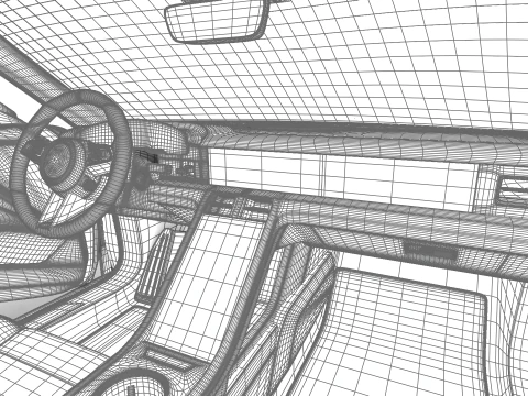 Porsche Taycan 4 Edi&ccedil;&atilde;o Preta 2026 HQ Modelo 3D