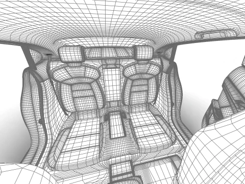 Porsche Taycan 4 Edi&ccedil;&atilde;o Preta 2026 HQ Modelo 3D