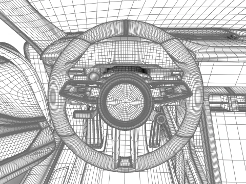 Porsche Taycan 4 Edi&ccedil;&atilde;o Preta 2026 HQ Modelo 3D