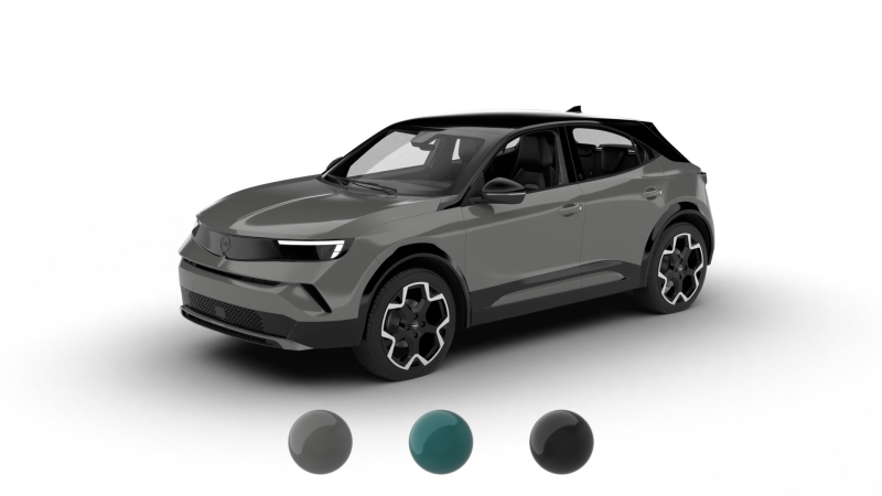 Opel Mokka Hybrid 2025 Modello 3D .c4d .max .obj .3ds .fbx .stl .blend 