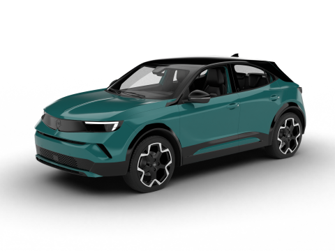Opel Mokka Hybrid 2025 Modello 3D