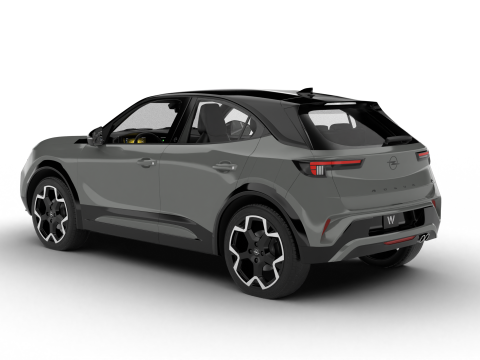 Opel Mokka Hybrid 2025 Modello 3D