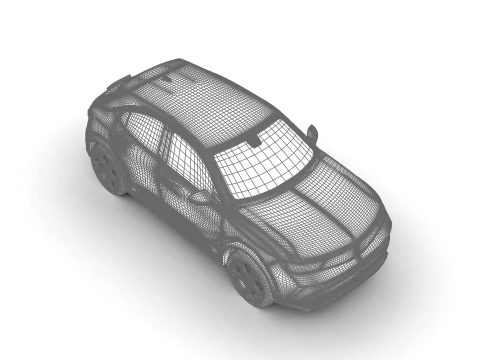 Opel Mokka H&iacute;brido 2025 Modelo 3D