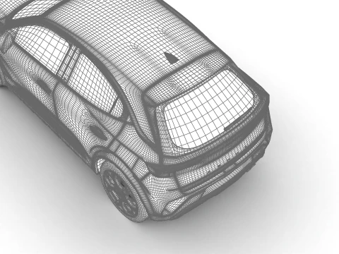 Opel Mokka H&iacute;brido 2025 Modelo 3D