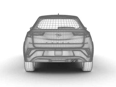 Opel Mokka H&iacute;brido 2025 Modelo 3D