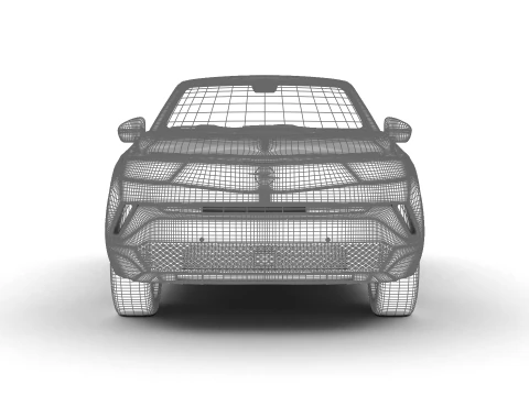 Opel Mokka H&iacute;brido 2025 Modelo 3D