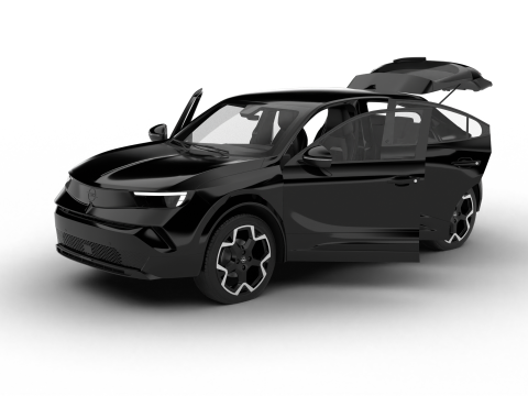 Opel Mokka Hybrid 2025 HQ 3D Model