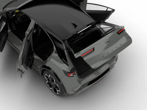 Opel Mokka Hybrid 2025 HQ 3D Model
