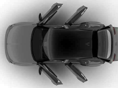 Opel Mokka Hybrid 2025 HQ 3D Model