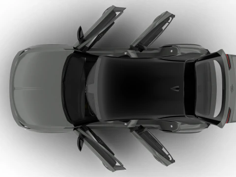 Opel Mokka Hybrid 2025 HQ 3D Model