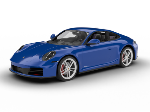 Porsche 911 Carrera T Club Coupe 2026 3D 모델