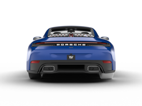 Porsche 911 Carrera T Club Coupe 2026 Model 3D