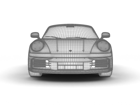 Porsche 911 Carrera T Club Coupe 2026 Model 3D