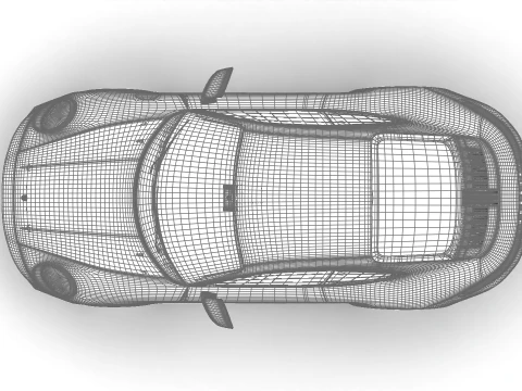 Porsche 911 Carrera T Club Coupe 2026 3D Model