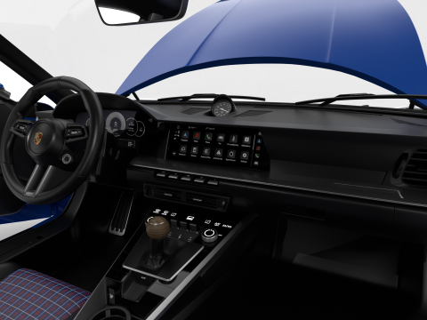 Porsche 911 Carrera T Club Coupe 2026 HQ 3Dモデル