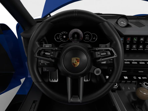 Porsche 911 Carrera T Club Coupe 2026 HQ 3D Модель