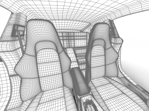 Porsche 911 Carrera T Club Coupe 2026 HQ 3D Модель