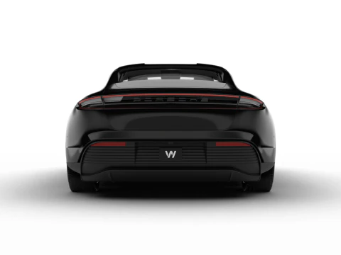 Porsche Taycan 4S Black Edition 2026 3D Model