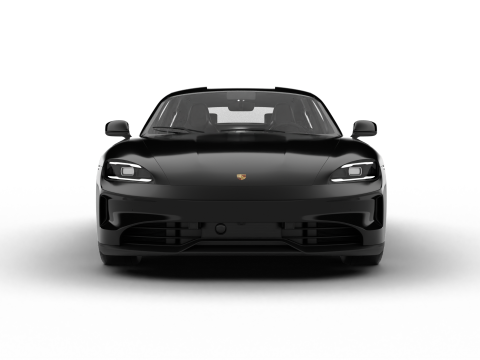 Porsche Taycan 4S Black Edition 2026 Model 3D
