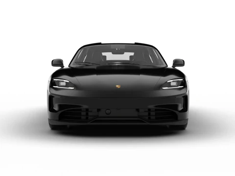 Porsche Taycan 4S Black Edition 2026 3D Model