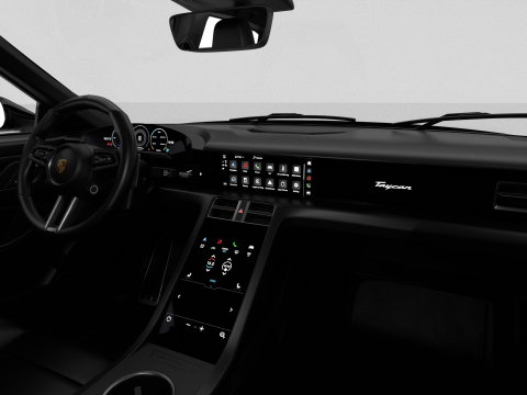 Porsche Taycan 4S Black Edition 2026 Model 3D
