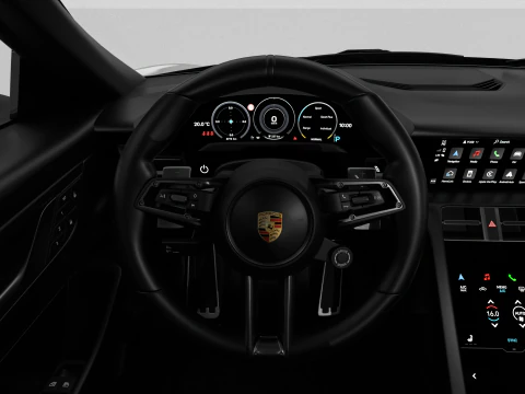 Porsche Taycan 4S Black Edition 2026 3D Model