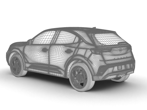 Opel Mokka GSE 3D Модель